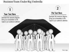 Business Team Under Big Umbrella PowerPoint Templates Business Team Under Big Umbrella PowerPoint Templates