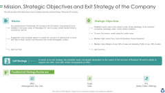 CIM With Operation And Account Statements Mission Strategic Objectives And Exit Strategy Rules PDF CIM With Operation And Account Statements Mission Strategic Objectives And Exit Strategy Rules PDF