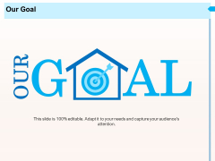 CRM For Realty Properties Our Goal Ppt Icon Diagrams PDF CRM For Realty Properties Our Goal Ppt Icon Diagrams PDF