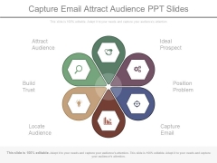 Capture Email Attract Audience Ppt Slides Capture Email Attract Audience Ppt Slides