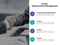 Career Opportunities Management Ppt PowerPoint Presentation Gallery Slideshow Cpb Career Opportunities Management Ppt PowerPoint Presentation Gallery Slideshow Cpb