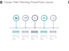 Career Path Planning Powerpoint Layout Career Path Planning Powerpoint Layout