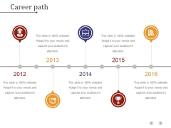 Career Path Template 2 Ppt PowerPoint Presentation Ideas Career Path Template 2 Ppt PowerPoint Presentation Ideas