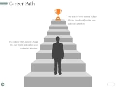 Career Path Template 2 Ppt PowerPoint Presentation Outline Example Topics Career Path Template 2 Ppt PowerPoint Presentation Outline Example Topics