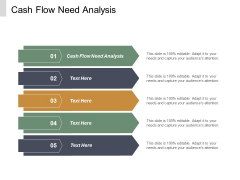 Cash Flow Need Analysis Ppt PowerPoint Presentation Slides Shapes Cpb