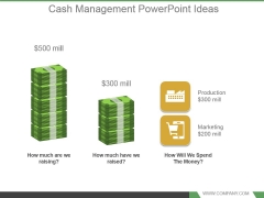 Cash Management Powerpoint Ideas Cash Management Powerpoint Ideas