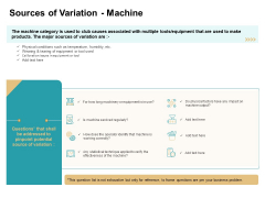 Cause And Effect For Business Problem Solution Sources Of Variation Machine Download PDF