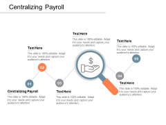 Centralizing Payroll Ppt PowerPoint Presentation Inspiration Visual Aids Cpb