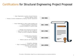 Certifications For Structural Engineering Project Proposal Ppt Tips PDF Certifications For Structural Engineering Project Proposal Ppt Tips PDF