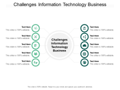 Challenges Information Technology Business Ppt PowerPoint Presentation Summary Example Topics Cpb Pdf Challenges Information Technology Business Ppt PowerPoint Presentation Summary Example Topics Cpb Pdf