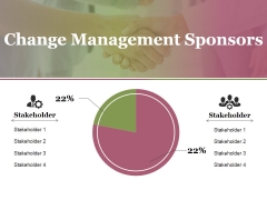 Change Management Sponsors Ppt PowerPoint Presentation Model Show Change Management Sponsors Ppt PowerPoint Presentation Model Show