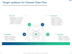 Channel Sales Taking Your Product To Market Target Audience For Channel Sales Plan Inspiration PDF Channel Sales Taking Your Product To Market Target Audience For Channel Sales Plan Inspiration PDF