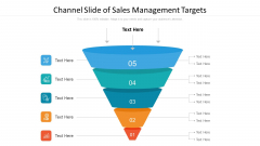 Channel Slide Of Sales Management Targets Ppt PowerPoint Presentation Gallery Sample PDF Channel Slide Of Sales Management Targets Ppt PowerPoint Presentation Gallery Sample PDF