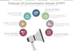 Channels Of Communication Sample Of Ppt Channels Of Communication Sample Of Ppt
