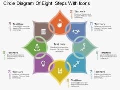 Circle Diagram Of Eight Steps With Icons Powerpoint Template Circle Diagram Of Eight Steps With Icons Powerpoint Template