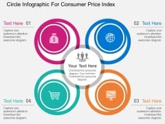 Circle Infographic For Consumer Price Index Powerpoint Template Circle Infographic For Consumer Price Index Powerpoint Template