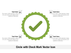 Circle With Check Mark Vector Icon Ppt PowerPoint Presentation Icon Maker PDF Circle With Check Mark Vector Icon Ppt PowerPoint Presentation Icon Maker PDF