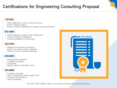 Civil Construction Certifications For Engineering Consulting Proposal Brochure PDF Civil Construction Certifications For Engineering Consulting Proposal Brochure PDF