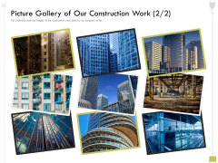Civil Contractors Picture Gallery Of Our Construction Work Construction Ppt Show Graphics PDF Civil Contractors Picture Gallery Of Our Construction Work Construction Ppt Show Graphics PDF