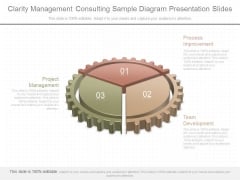 Clarity Management Consulting Sample Diagram Presentation Slides Clarity Management Consulting Sample Diagram Presentation Slides