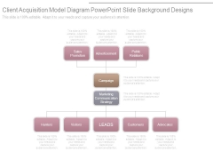Client Acquisition Model Diagram Powerpoint Slide Background Designs Client Acquisition Model Diagram Powerpoint Slide Background Designs