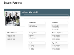 Client Onboarding Framework Buyers Persona Background PDF Client Onboarding Framework Buyers Persona Background PDF