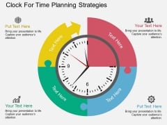 Clock For Time Planning Strategies Powerpoint Template Clock For Time Planning Strategies Powerpoint Template