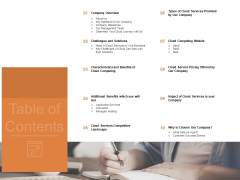 Cloud Services Best Practices Marketing Plan Agenda Table Of Contents Clipart PDF Cloud Services Best Practices Marketing Plan Agenda Table Of Contents Clipart PDF