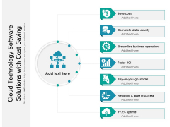 Cloud Technology Software Solutions With Cost Saving Ppt PowerPoint Presentation Show Guide PDF Cloud Technology Software Solutions With Cost Saving Ppt PowerPoint Presentation Show Guide PDF