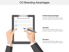 Co Branding Advantages Ppt PowerPoint Presentation Styles Model Cpb