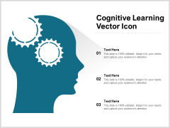 Cognitive Learning Vector Icon Ppt PowerPoint Presentation Layouts Graphic Tips