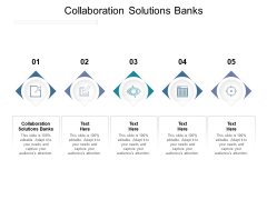 Collaboration Solutions Banks Ppt PowerPoint Presentation Portfolio Inspiration Cpb Pdf