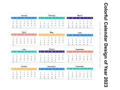 Colorful Calendar Design Of Year 2023 Ppt PowerPoint Presentation File Guidelines PDF Colorful Calendar Design Of Year 2023 Ppt PowerPoint Presentation File Guidelines PDF