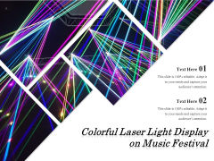 Colorful Laser Light Display On Music Festival Ppt PowerPoint Presentation Icon Samples PDF