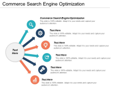 Commerce Search Engine Optimization Ppt PowerPoint Presentation Portfolio Grid Cpb