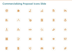 Commercializing Proposal Icons Slide Ppt Infographics Template PDF Commercializing Proposal Icons Slide Ppt Infographics Template PDF
