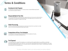 Commission Based Marketing Terms And Conditions Ppt Styles Guidelines PDF Commission Based Marketing Terms And Conditions Ppt Styles Guidelines PDF