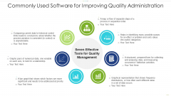 Commonly Used Software For Improving Quality Administration Diagrams PDF Commonly Used Software For Improving Quality Administration Diagrams PDF