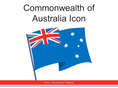 Commonwealth Of Australia Icon Circular Ppt PowerPoint Presentation Complete Deck