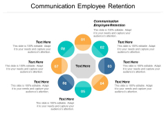 Communication Employee Retention Ppt PowerPoint Presentation Summary Ideas Cpb