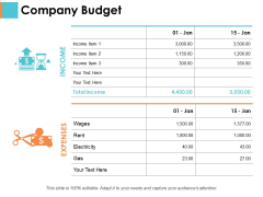 Company Budget Sample Budget Ppt Ppt PowerPoint Presentation Layouts Picture