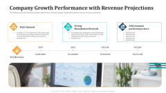 Company Growth Performance With Revenue Projections Inspiration PDF