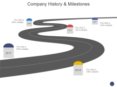Company History And Milestones Template 2 Ppt PowerPoint Presentation Layouts Clipart