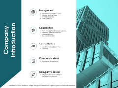 Company Introduction Ppt PowerPoint Presentation Design Templates