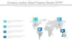 Company Location Global Presence Sample Of Ppt Company Location Global Presence Sample Of Ppt