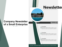 Newsletter Template Slide Geeks Newsletter Template Slide Geeks