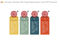 Company Strategy With Target Segmentation Good Ppt Example Company Strategy With Target Segmentation Good Ppt Example