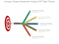 Company Target Achievement Analysis Ppt Slide Themes