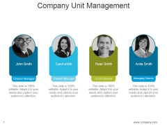 Company Unit Management Ppt PowerPoint Presentation Introduction Company Unit Management Ppt PowerPoint Presentation Introduction