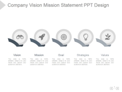 Company Vision Mission Statement Ppt PowerPoint Presentation Influencers